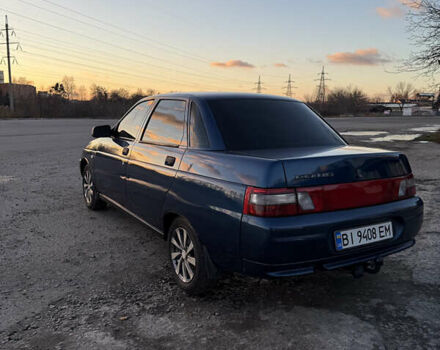 Синій ВАЗ 2110, об'ємом двигуна 1.6 л та пробігом 180 тис. км за 2000 $, фото 4 на Automoto.ua