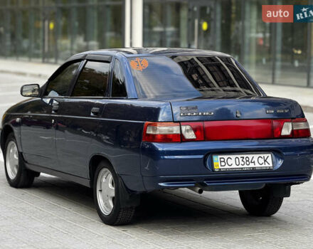 Синий ВАЗ 2110, объемом двигателя 1.6 л и пробегом 115 тыс. км за 2550 $, фото 4 на Automoto.ua