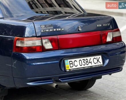 Синий ВАЗ 2110, объемом двигателя 1.6 л и пробегом 116 тыс. км за 2650 $, фото 1 на Automoto.ua