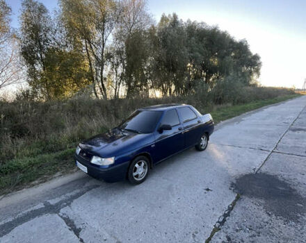 Синий ВАЗ 2110, объемом двигателя 1.6 л и пробегом 254 тыс. км за 2200 $, фото 2 на Automoto.ua