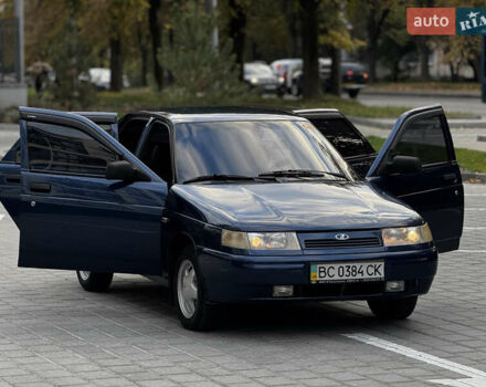 Синий ВАЗ 2110, объемом двигателя 1.6 л и пробегом 115 тыс. км за 2550 $, фото 3 на Automoto.ua