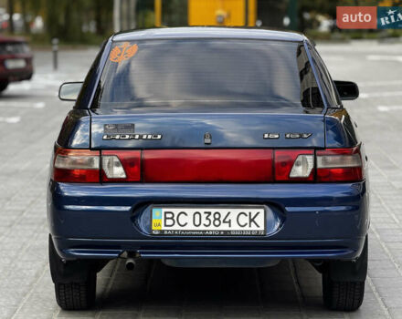 Синий ВАЗ 2110, объемом двигателя 1.6 л и пробегом 115 тыс. км за 2550 $, фото 2 на Automoto.ua