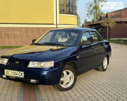 Синий ВАЗ 2110, объемом двигателя 1.6 л и пробегом 110 тыс. км за 3700 $, фото 1 на Automoto.ua