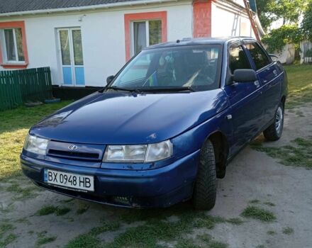 Синий ВАЗ 2110, объемом двигателя 1.5 л и пробегом 600 тыс. км за 1250 $, фото 2 на Automoto.ua