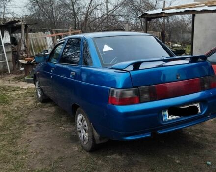 Синий ВАЗ 2110, объемом двигателя 1.6 л и пробегом 100 тыс. км за 1774 $, фото 1 на Automoto.ua