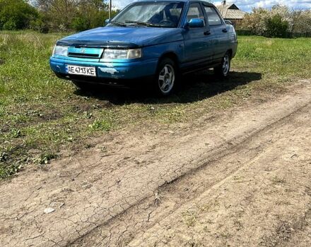 Синий ВАЗ 2110, объемом двигателя 1.5 л и пробегом 148 тыс. км за 840 $, фото 1 на Automoto.ua