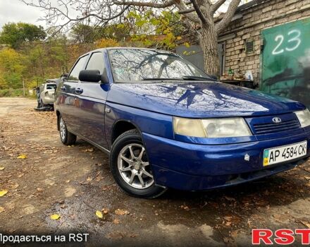 Синий ВАЗ 2110, объемом двигателя 1.5 л и пробегом 253 тыс. км за 1200 $, фото 1 на Automoto.ua