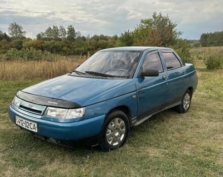 Синий ВАЗ 2110, объемом двигателя 1.5 л и пробегом 190 тыс. км за 1200 $, фото 1 на Automoto.ua