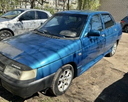 Синий ВАЗ 2110, объемом двигателя 1.5 л и пробегом 87 тыс. км за 1350 $, фото 1 на Automoto.ua
