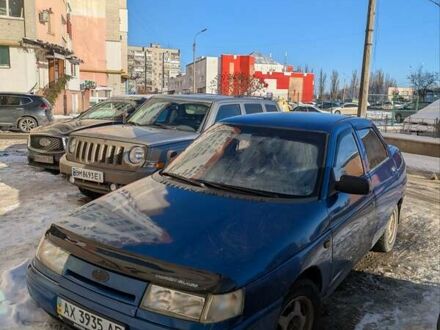 Синий ВАЗ 2110, объемом двигателя 1.5 л и пробегом 330 тыс. км за 1225 $, фото 1 на Automoto.ua