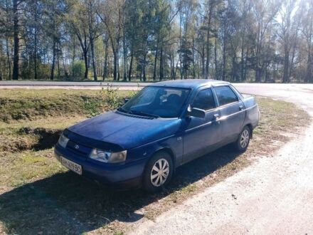 Синий ВАЗ 2110, объемом двигателя 1.5 л и пробегом 260 тыс. км за 1200 $, фото 1 на Automoto.ua