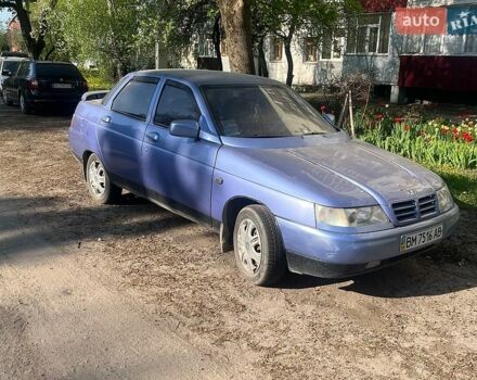 Синий ВАЗ 2110, объемом двигателя 1.5 л и пробегом 130 тыс. км за 1500 $, фото 1 на Automoto.ua