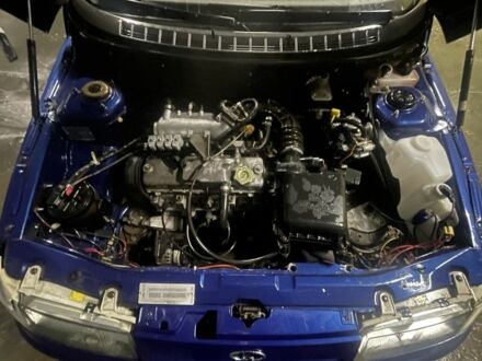 Синий ВАЗ 2110, объемом двигателя 1.5 л и пробегом 200 тыс. км за 2100 $, фото 1 на Automoto.ua