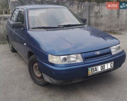 Синий ВАЗ 2110, объемом двигателя 1.5 л и пробегом 203 тыс. км за 750 $, фото 1 на Automoto.ua