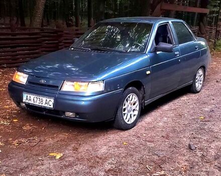 Синий ВАЗ 2110, объемом двигателя 1.5 л и пробегом 400 тыс. км за 1100 $, фото 1 на Automoto.ua