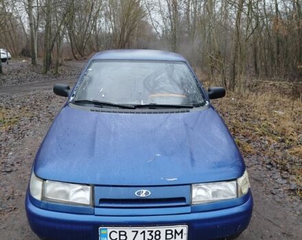 Синий ВАЗ 2110, объемом двигателя 1.5 л и пробегом 300 тыс. км за 1000 $, фото 1 на Automoto.ua