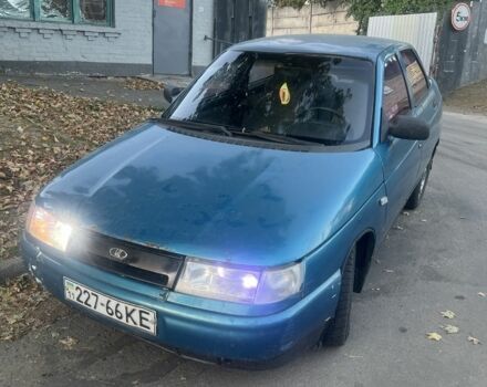 Синий ВАЗ 2110, объемом двигателя 1.5 л и пробегом 338 тыс. км за 718 $, фото 1 на Automoto.ua
