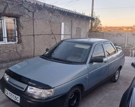 Синий ВАЗ 2110, объемом двигателя 2 л и пробегом 229 тыс. км за 1050 $, фото 1 на Automoto.ua