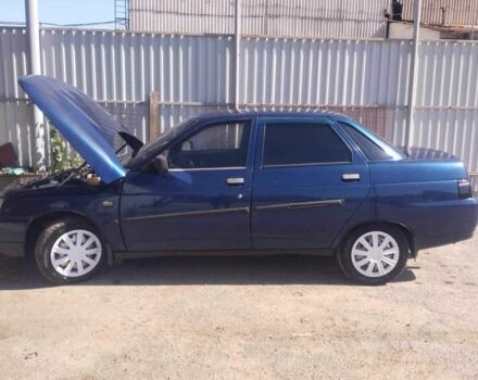 Синий ВАЗ 2110, объемом двигателя 1.5 л и пробегом 308 тыс. км за 1600 $, фото 1 на Automoto.ua