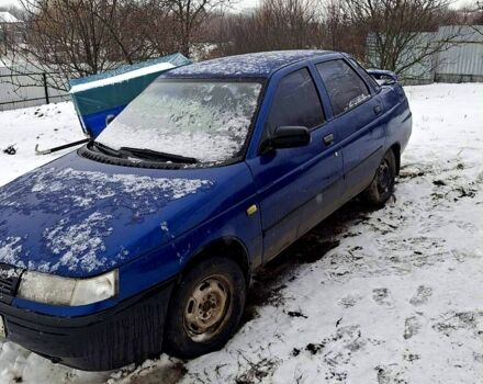 Синий ВАЗ 2110, объемом двигателя 1.5 л и пробегом 200 тыс. км за 1100 $, фото 1 на Automoto.ua
