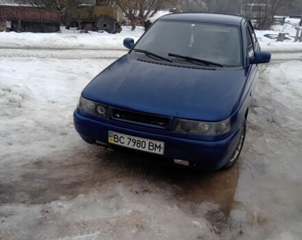 Синий ВАЗ 2110, объемом двигателя 1.5 л и пробегом 260 тыс. км за 1047 $, фото 1 на Automoto.ua