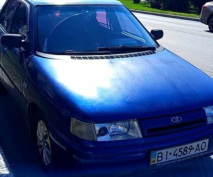 Синій ВАЗ 2110, об'ємом двигуна 1.5 л та пробігом 280 тис. км за 1400 $, фото 1 на Automoto.ua