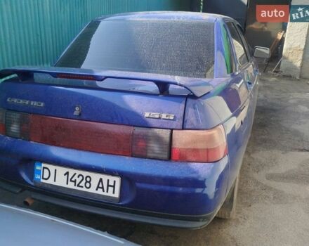 Синий ВАЗ 2110, объемом двигателя 1.5 л и пробегом 100 тыс. км за 1350 $, фото 1 на Automoto.ua