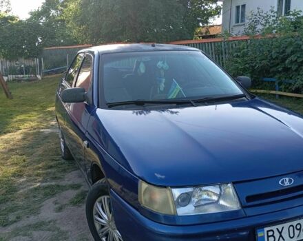 Синий ВАЗ 2110, объемом двигателя 1.5 л и пробегом 600 тыс. км за 1250 $, фото 1 на Automoto.ua