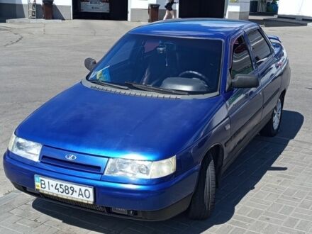 Синий ВАЗ 2110, объемом двигателя 1.5 л и пробегом 283 тыс. км за 1610 $, фото 1 на Automoto.ua
