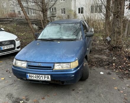 Синий ВАЗ 2110, объемом двигателя 1.5 л и пробегом 250 тыс. км за 650 $, фото 1 на Automoto.ua