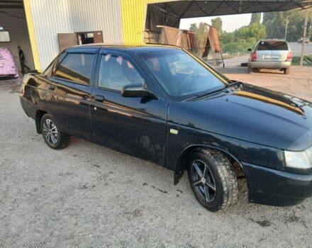 Синий ВАЗ 2110, объемом двигателя 1 л и пробегом 388 тыс. км за 990 $, фото 1 на Automoto.ua