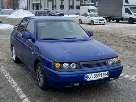 Синий ВАЗ 2110, объемом двигателя 1.6 л и пробегом 100 тыс. км за 1450 $, фото 1 на Automoto.ua