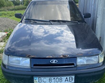 Синий ВАЗ 2110, объемом двигателя 1.5 л и пробегом 210 тыс. км за 300 $, фото 1 на Automoto.ua