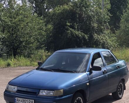 Синій ВАЗ 2110, об'ємом двигуна 1.5 л та пробігом 150 тис. км за 1511 $, фото 1 на Automoto.ua