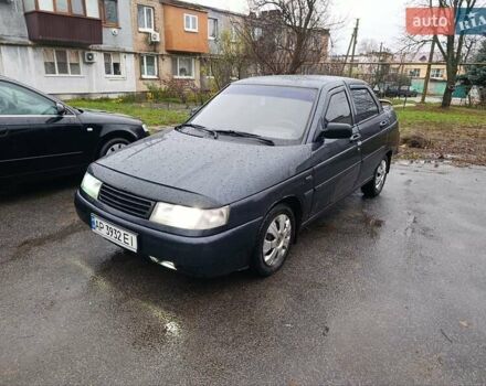 Синий ВАЗ 2110, объемом двигателя 1.5 л и пробегом 193 тыс. км за 1750 $, фото 1 на Automoto.ua