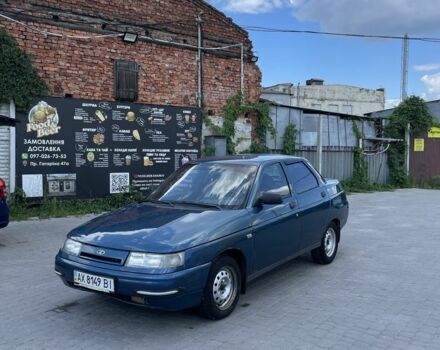 Синий ВАЗ 2110, объемом двигателя 1.6 л и пробегом 250 тыс. км за 850 $, фото 1 на Automoto.ua