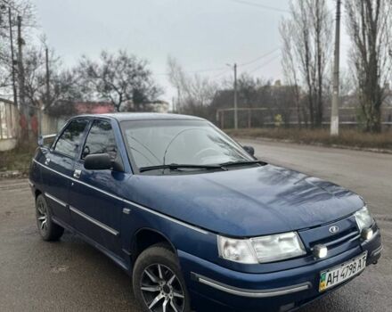 Синий ВАЗ 2110, объемом двигателя 1.6 л и пробегом 101 тыс. км за 1600 $, фото 1 на Automoto.ua