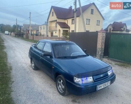 Синій ВАЗ 2110, об'ємом двигуна 1.6 л та пробігом 200 тис. км за 950 $, фото 1 на Automoto.ua