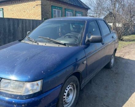 Синій ВАЗ 2110, об'ємом двигуна 1.6 л та пробігом 173 тис. км за 1600 $, фото 1 на Automoto.ua