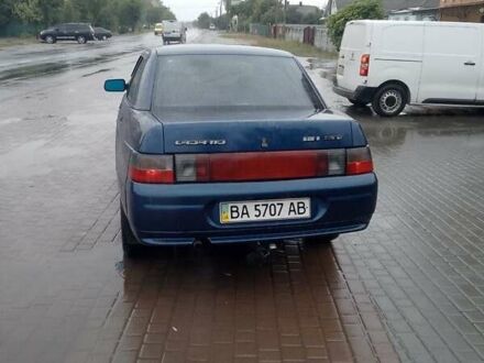 Синий ВАЗ 2110, объемом двигателя 1 л и пробегом 160 тыс. км за 2650 $, фото 1 на Automoto.ua