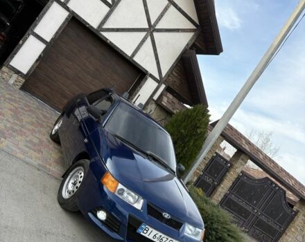 Синий ВАЗ 2110, объемом двигателя 1.6 л и пробегом 200 тыс. км за 2000 $, фото 1 на Automoto.ua