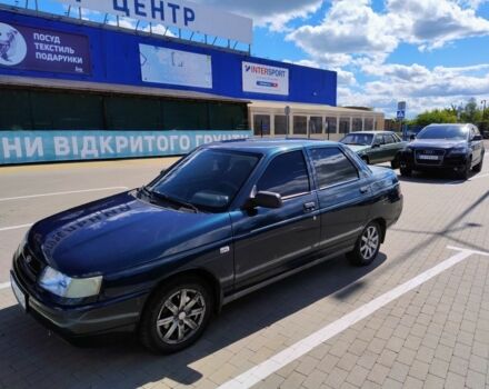 Синий ВАЗ 2110, объемом двигателя 1.6 л и пробегом 270 тыс. км за 1900 $, фото 1 на Automoto.ua