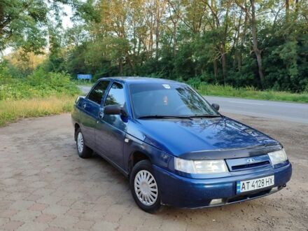 Синий ВАЗ 2110, объемом двигателя 6 л и пробегом 247 тыс. км за 1350 $, фото 1 на Automoto.ua