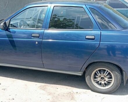 Синий ВАЗ 2110, объемом двигателя 1.6 л и пробегом 450 тыс. км за 1600 $, фото 1 на Automoto.ua