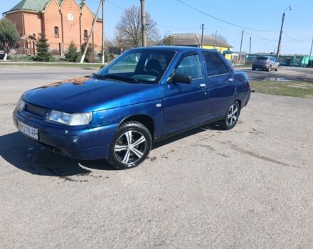 Синий ВАЗ 2110, объемом двигателя 0 л и пробегом 120 тыс. км за 1050 $, фото 1 на Automoto.ua