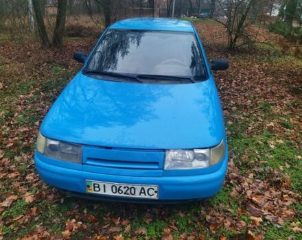 Синий ВАЗ 2110, объемом двигателя 1.6 л и пробегом 445 тыс. км за 1199 $, фото 1 на Automoto.ua