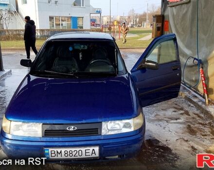 Синий ВАЗ 2110, объемом двигателя 1.6 л и пробегом 259 тыс. км за 1600 $, фото 1 на Automoto.ua