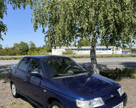 Синий ВАЗ 2110, объемом двигателя 1.6 л и пробегом 120 тыс. км за 1950 $, фото 1 на Automoto.ua