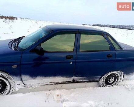 Синий ВАЗ 2110, объемом двигателя 1.6 л и пробегом 300 тыс. км за 1420 $, фото 1 на Automoto.ua