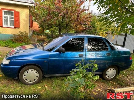 Синий ВАЗ 2110, объемом двигателя 1.6 л и пробегом 260 тыс. км за 3850 $, фото 1 на Automoto.ua